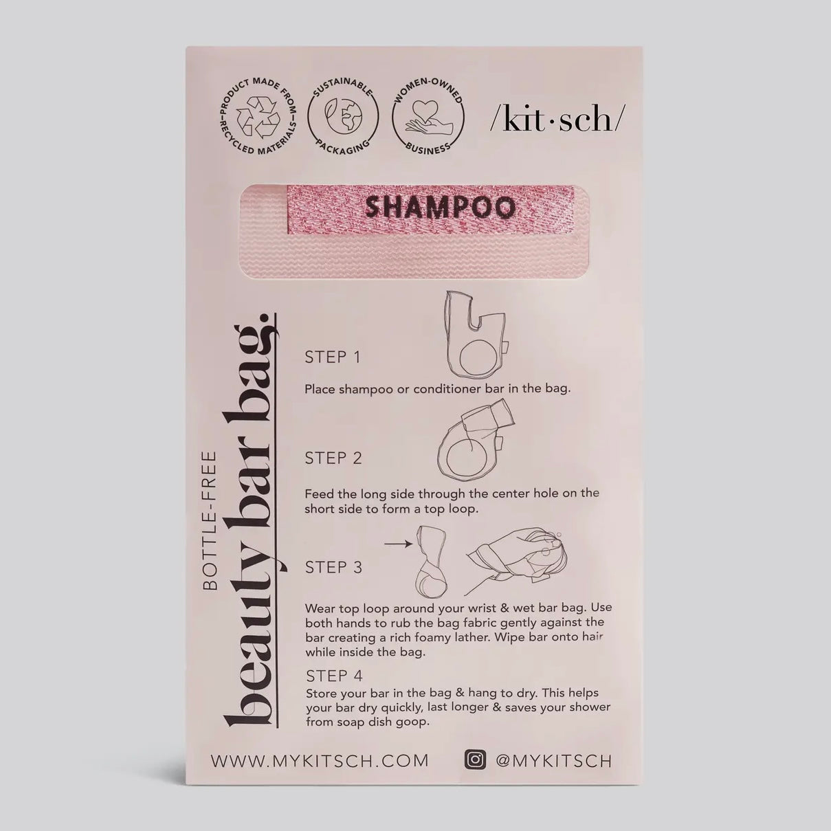 Beauty Bar Bag | Shampoo