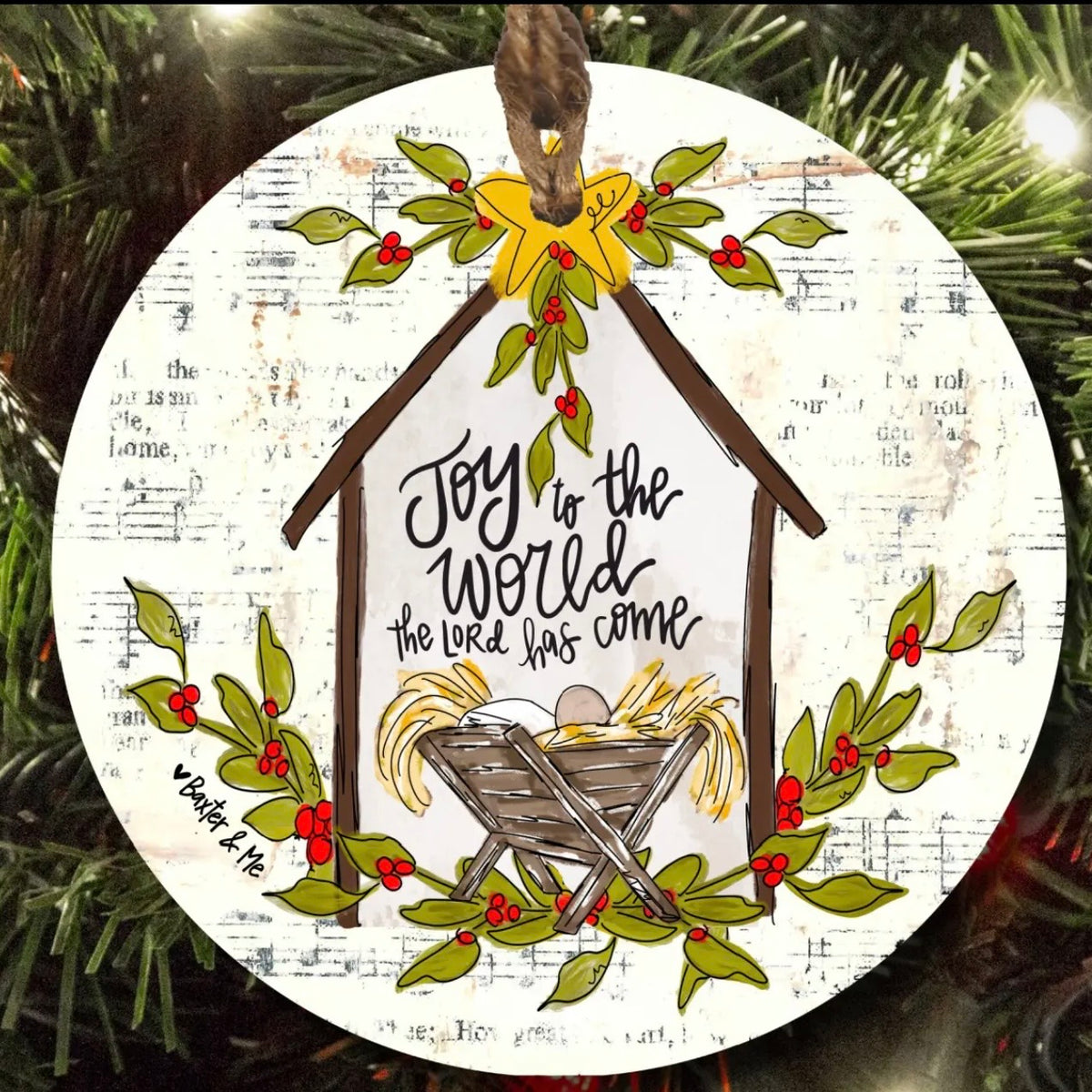 Ornament | Joy To The World