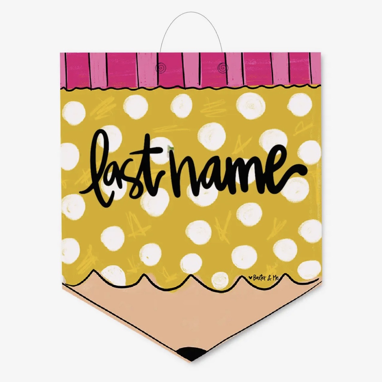 Personalized Door Hanger | Teacher
