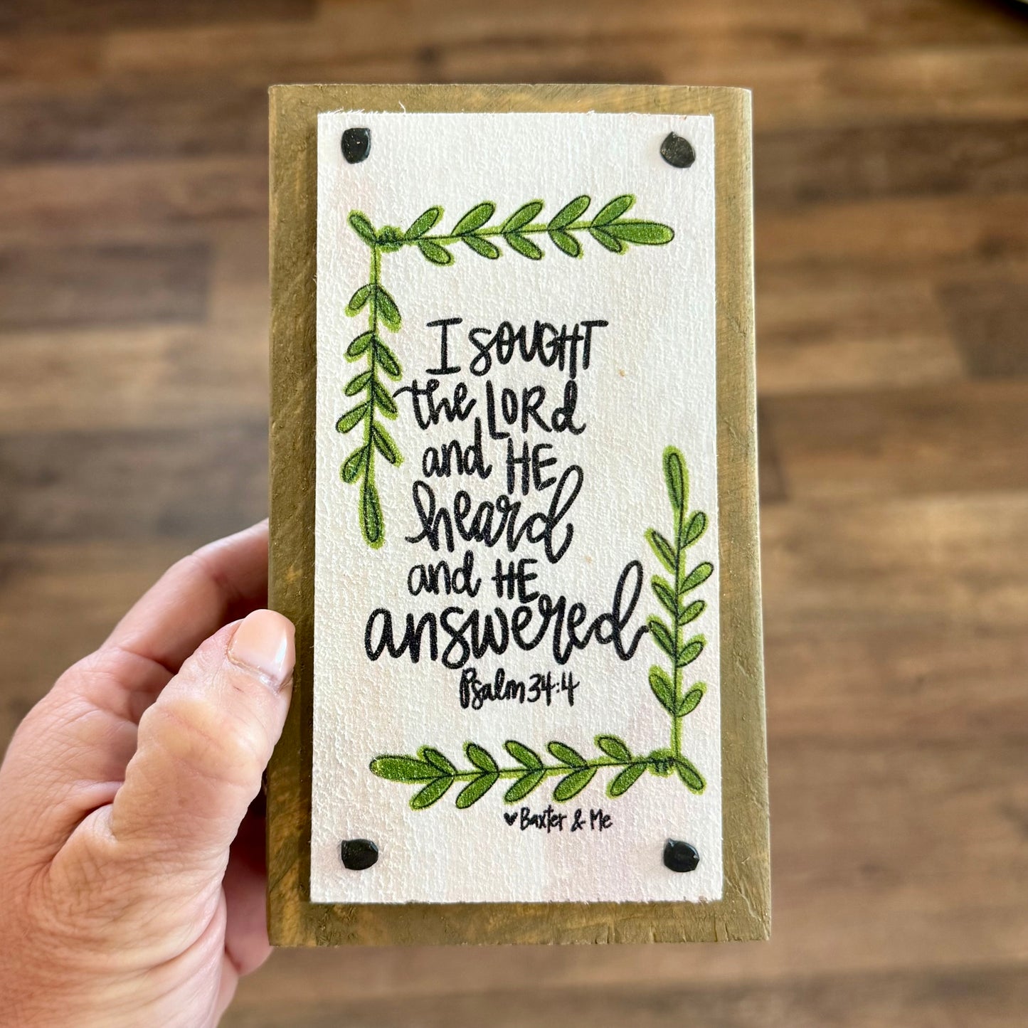 Happy Blocks | I Sought The Lord
