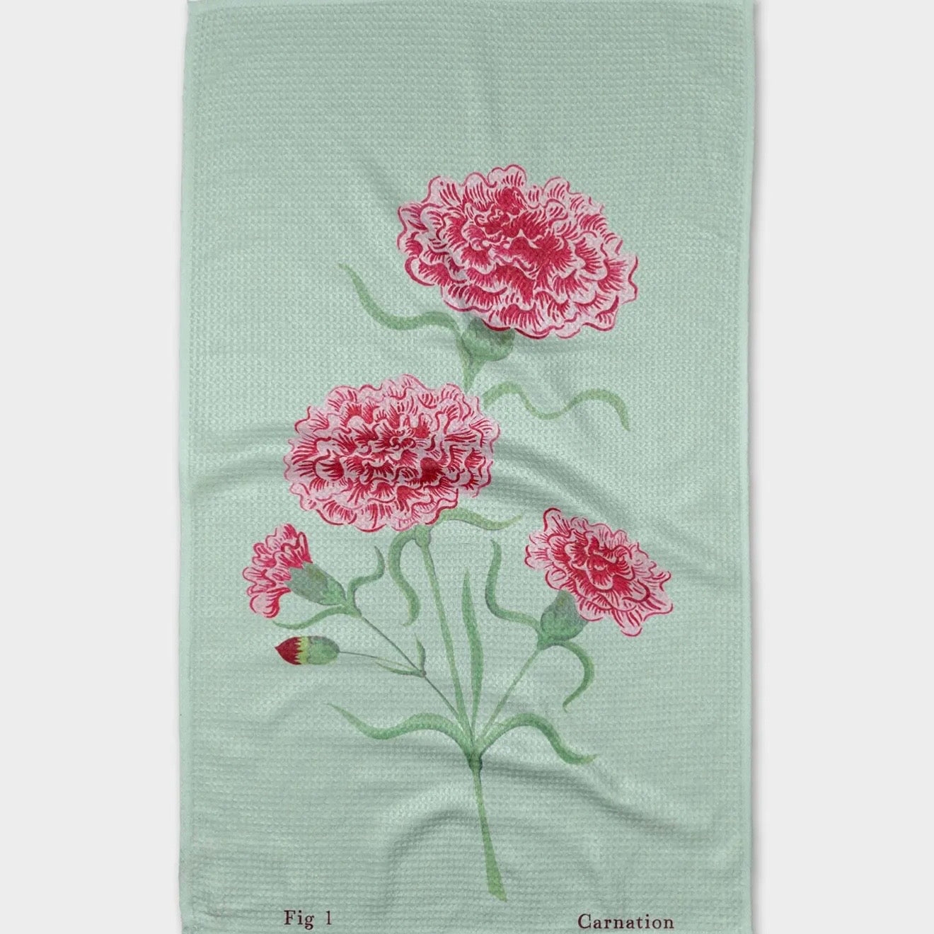 Geometry Dish Towel | January Carnation