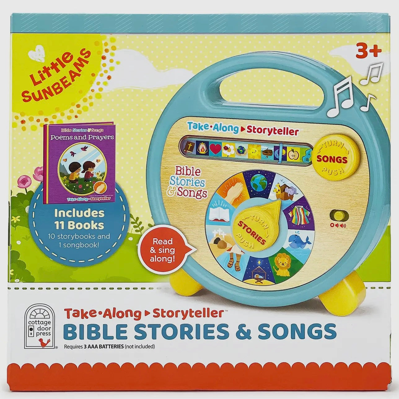 Little Sunbeams Bible Stories and Songs Music Player & Storyteller Book Set