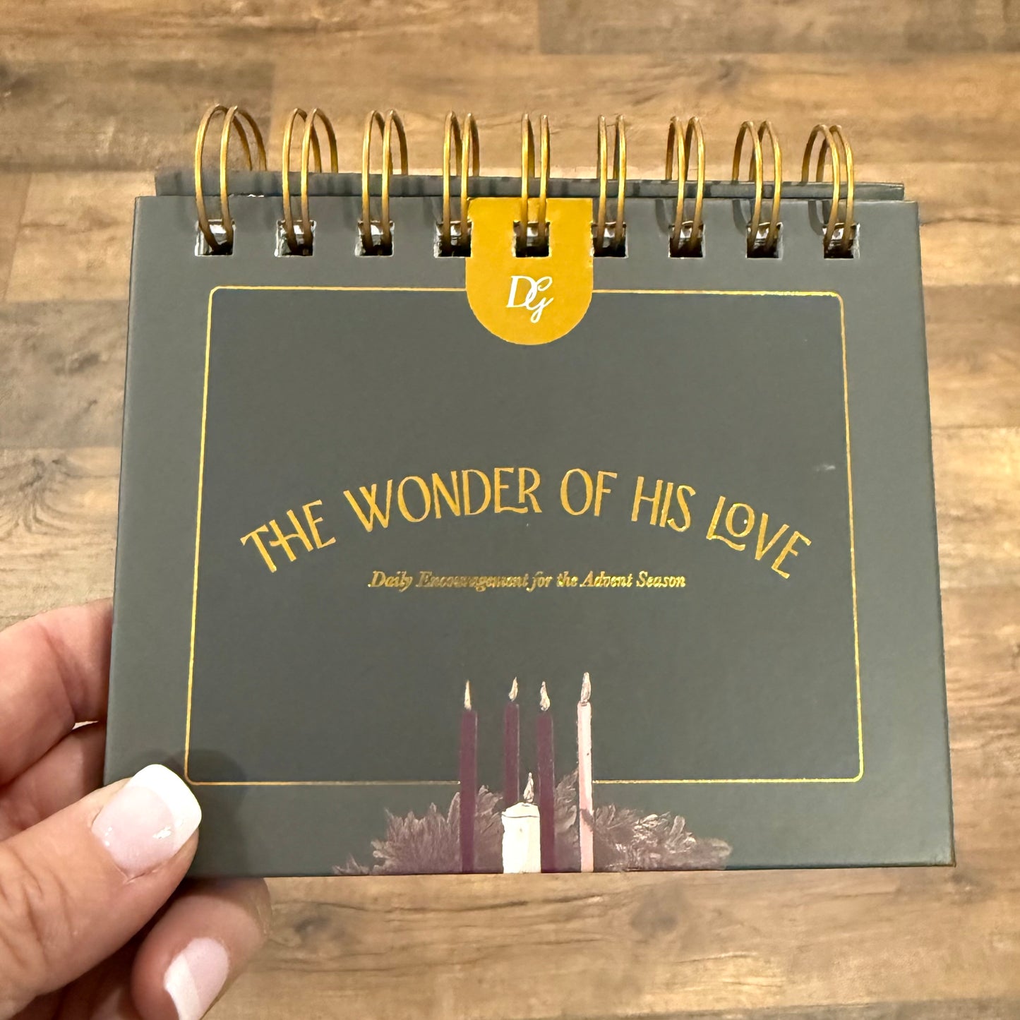 The Wonder of His Love | Daily Encouragement Flip Calendar For the Advent Season