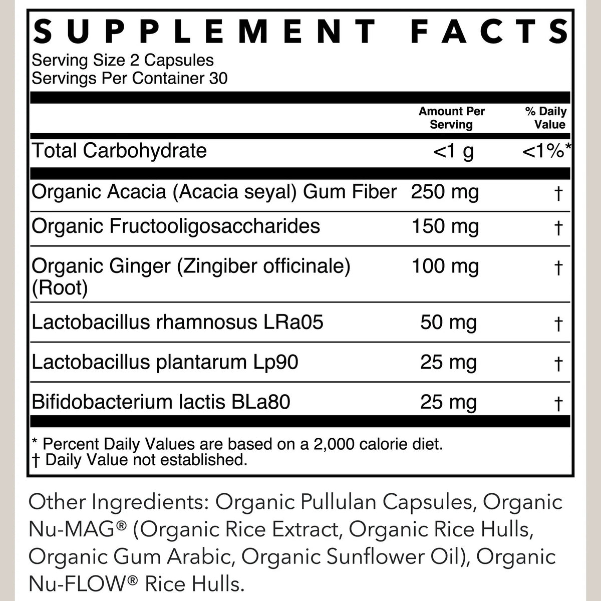 Rowe Casa Gut + Digestive Probiotic Support