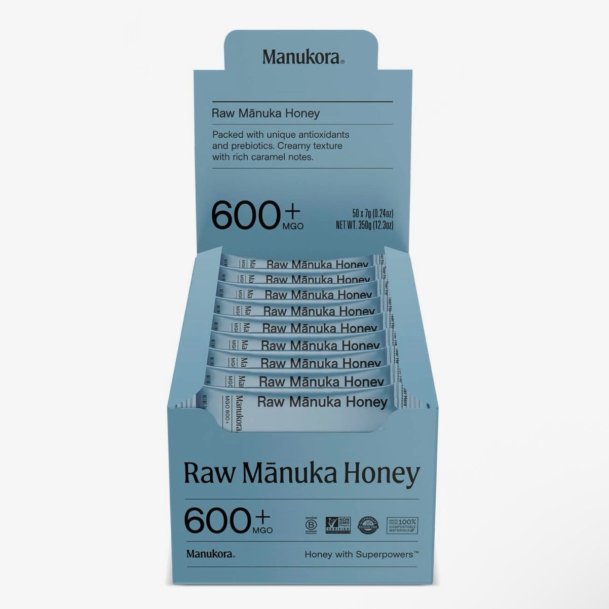 Manukora Mgo 600+ Manuka Honey Stick Packet