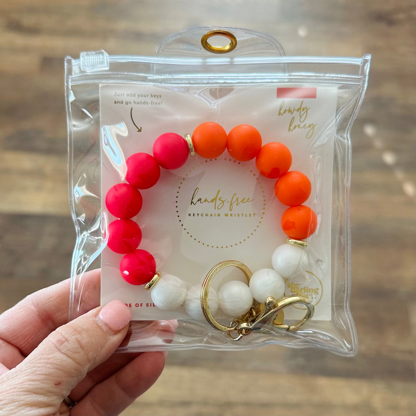 Keychain Wristlet - Howdy Honey