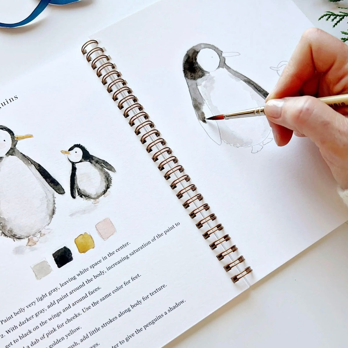 Watercolor Workbook | Winter