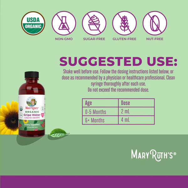 Mary Ruth’s Organic Gripe Water Liquid Drops