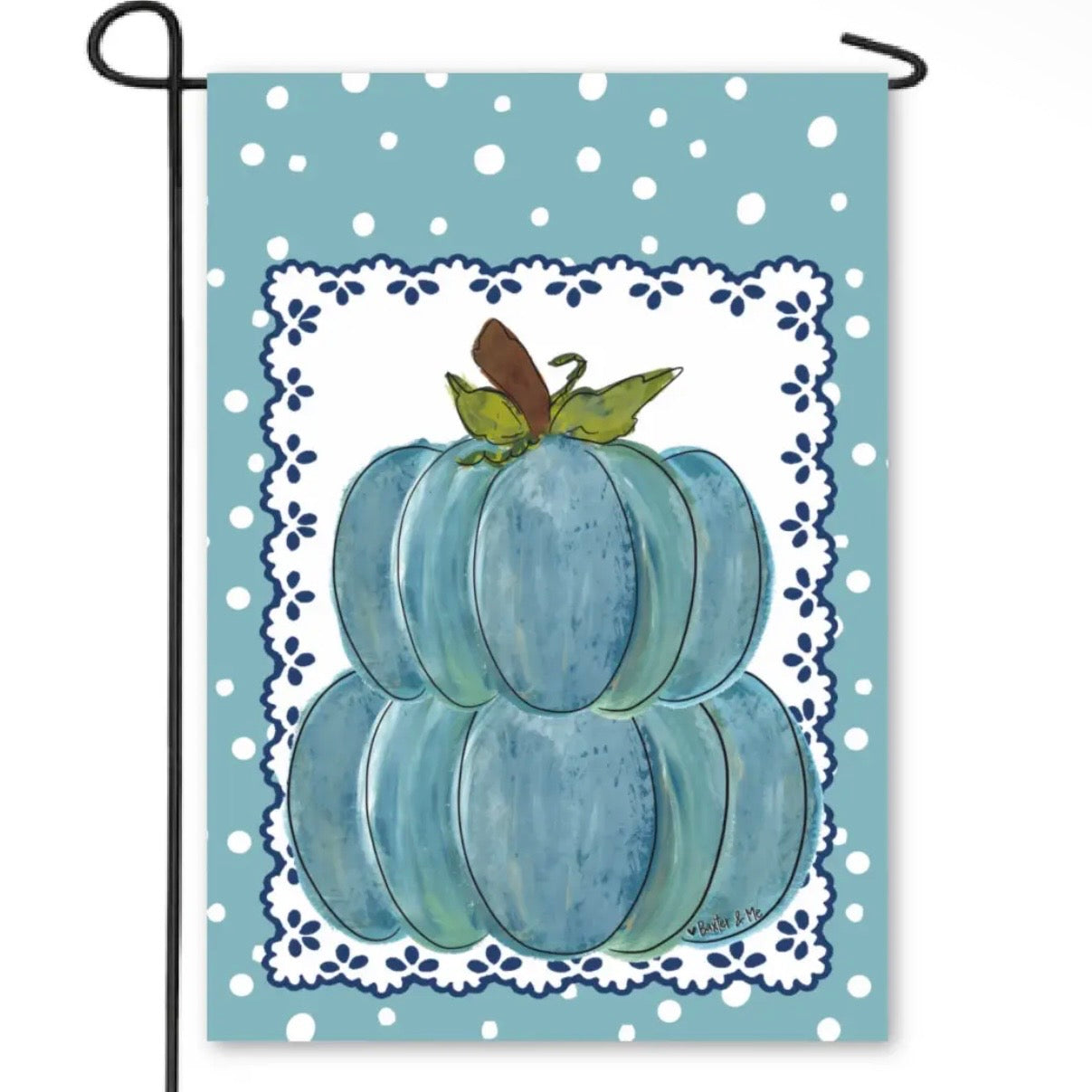 Personalized Garden Flag | Granny’s Pumpkin Doily