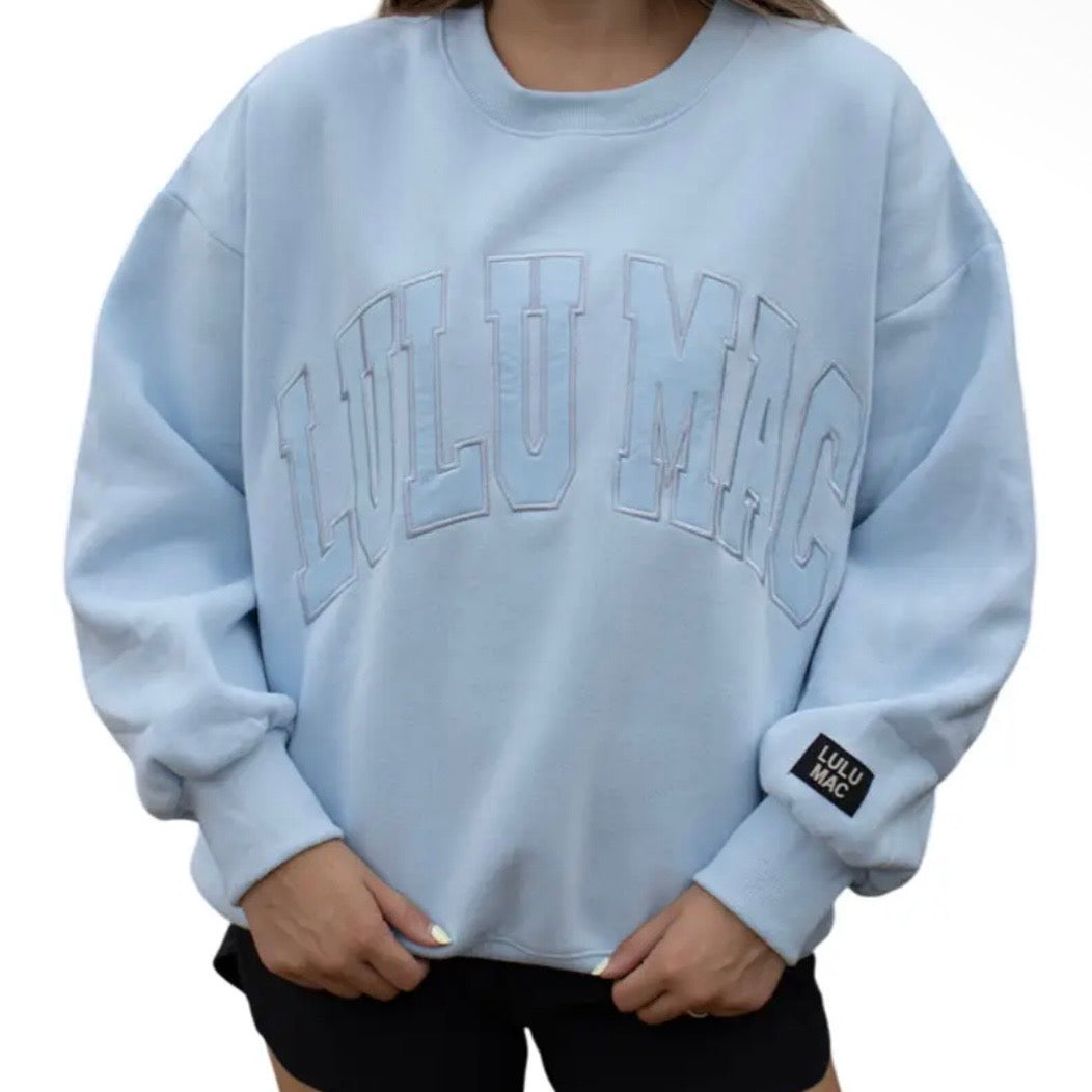 Lulu Mac Sweatshirt | Light Blue