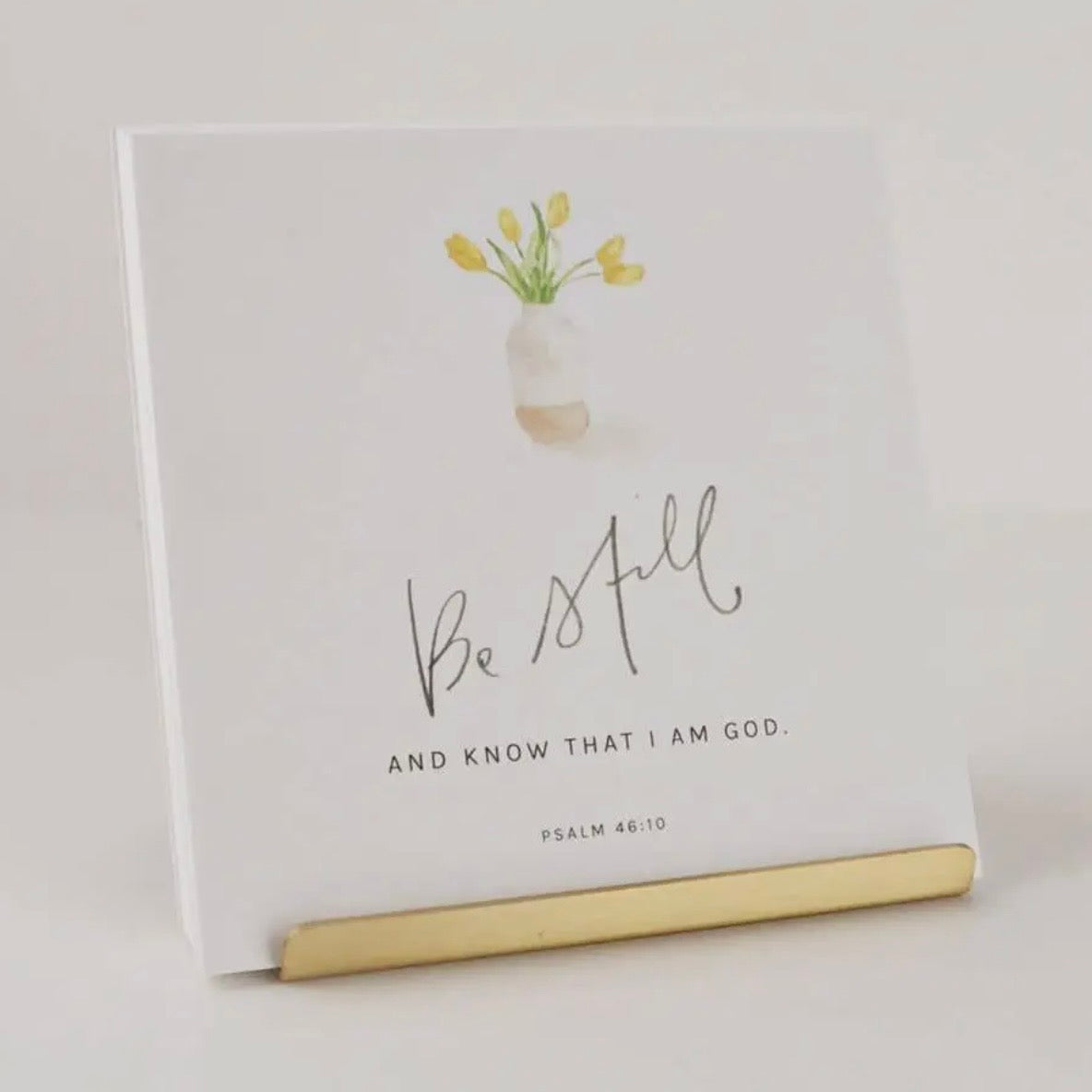 Brass Card Holder