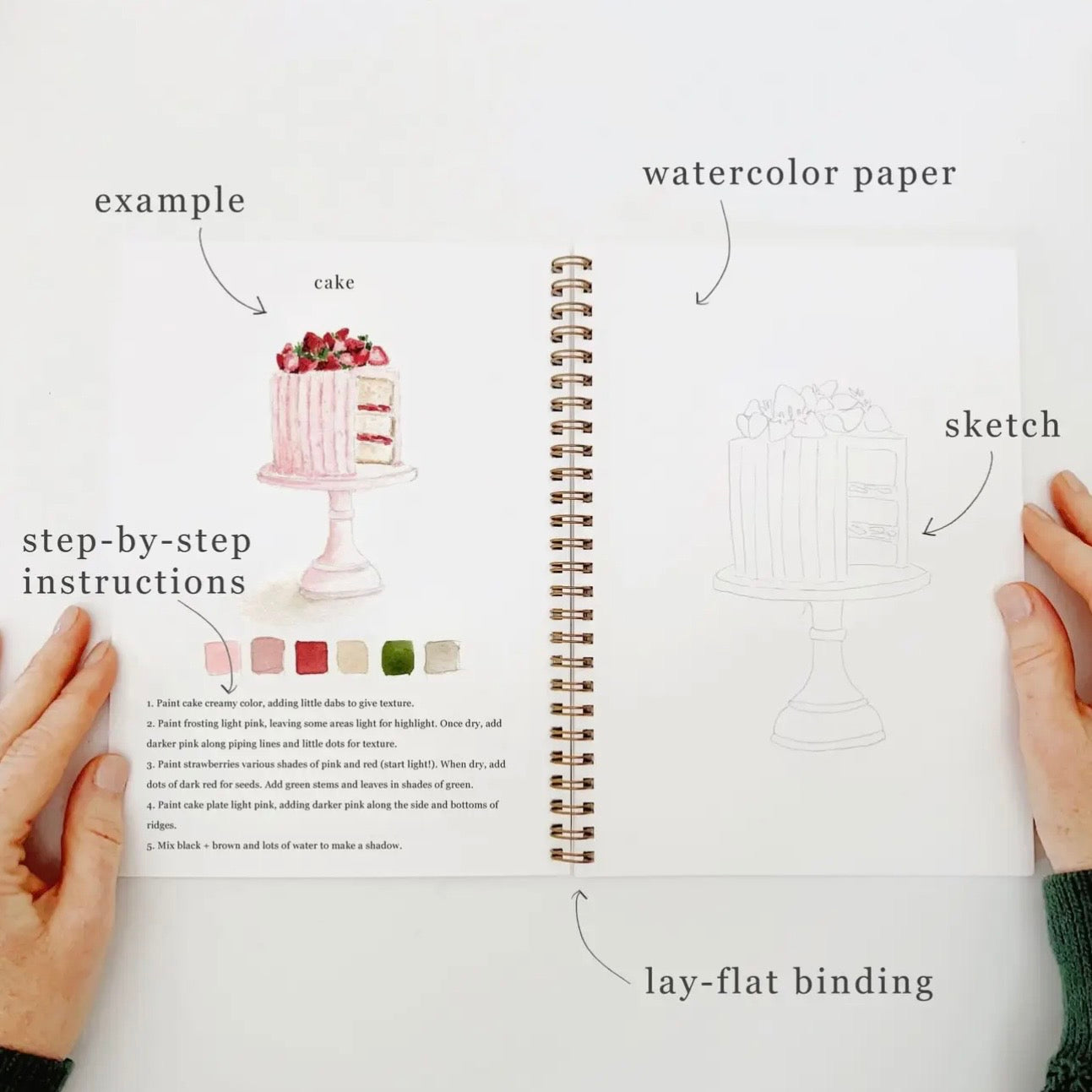 Watercolor Workbook | Tropical