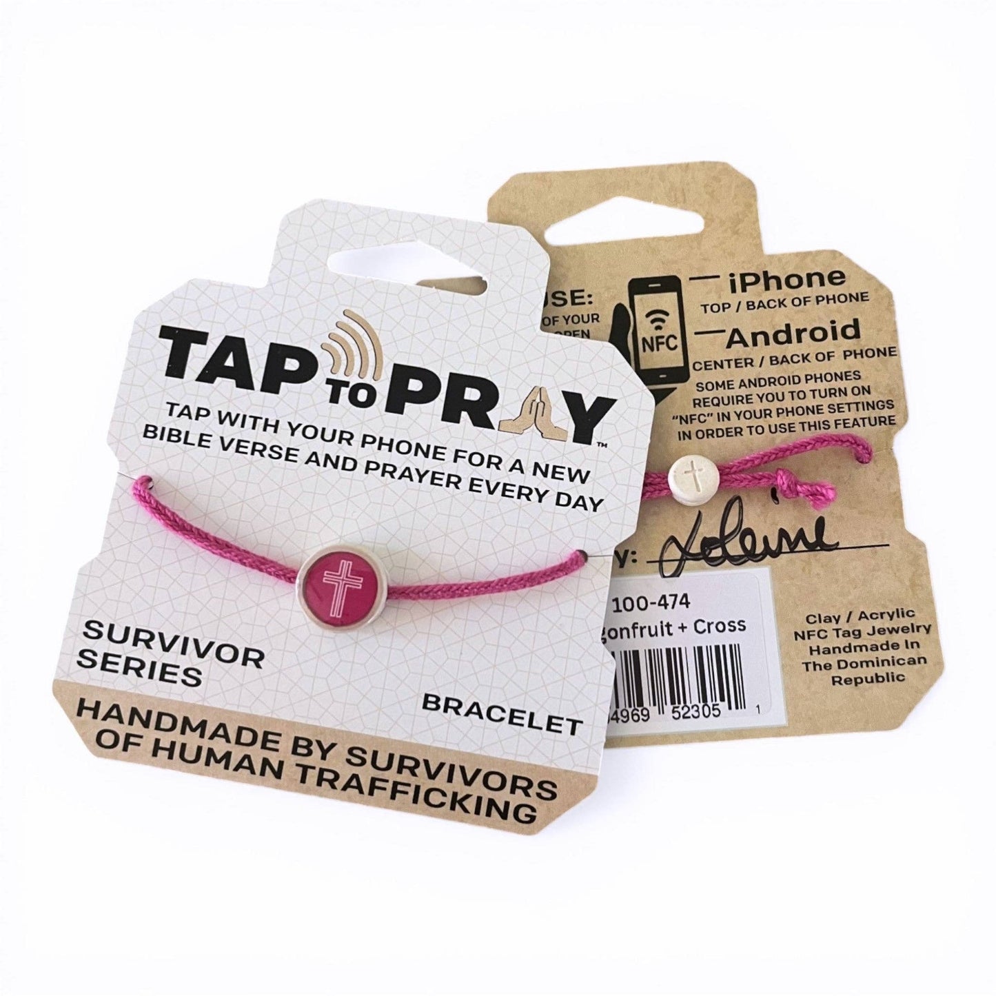 Tap To Pray Bracelet | Dragonfruit