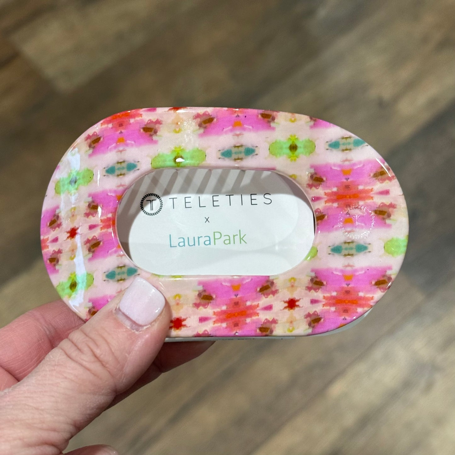 Teleties Flat Clip - Laura Park Giverny | Large