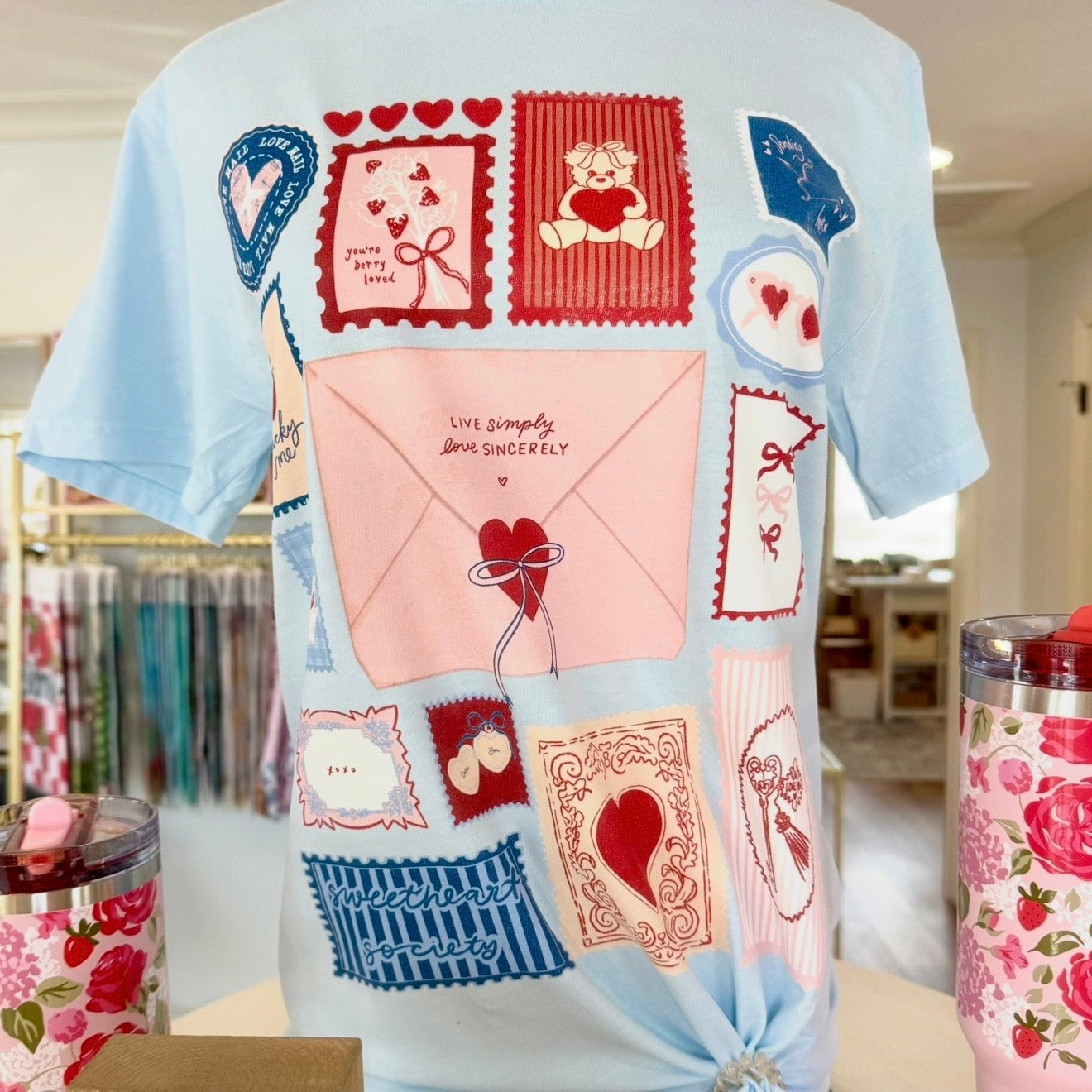 Tee | Valentine Stamp