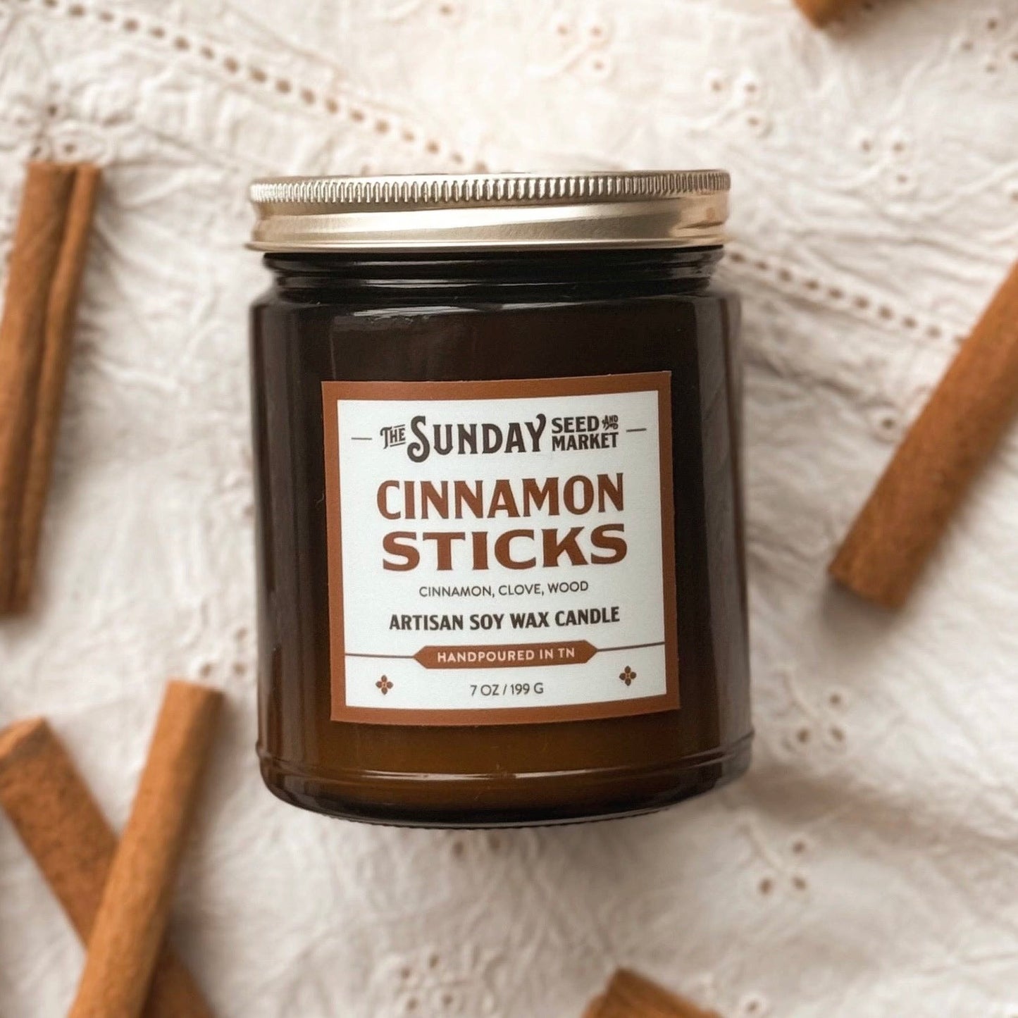 Soy Candle | Cinnamon Sticks