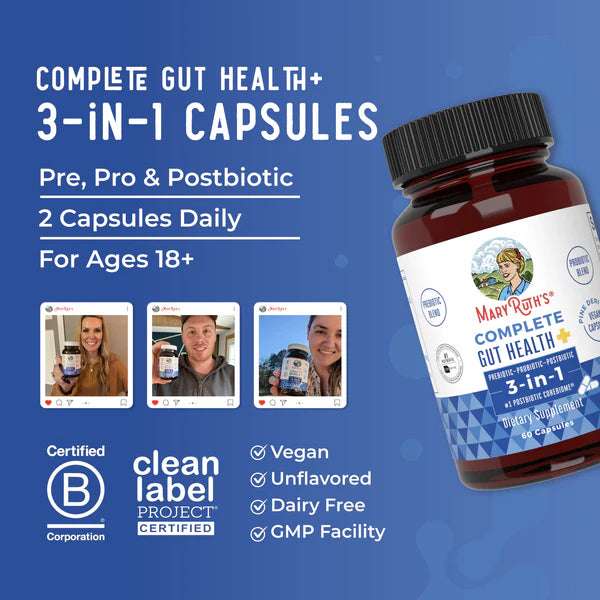 Mary Ruth’s Complete Gut Health+