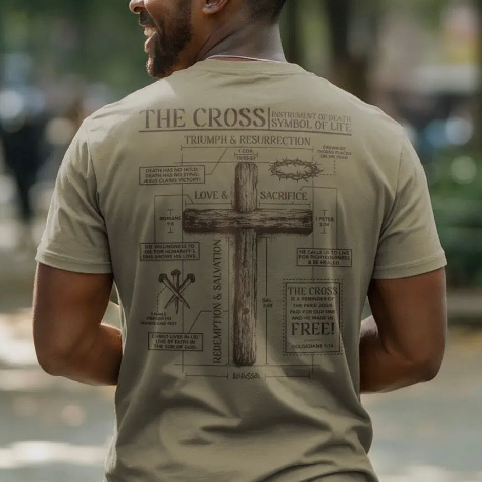 Christian Men’s Tee | The Cross