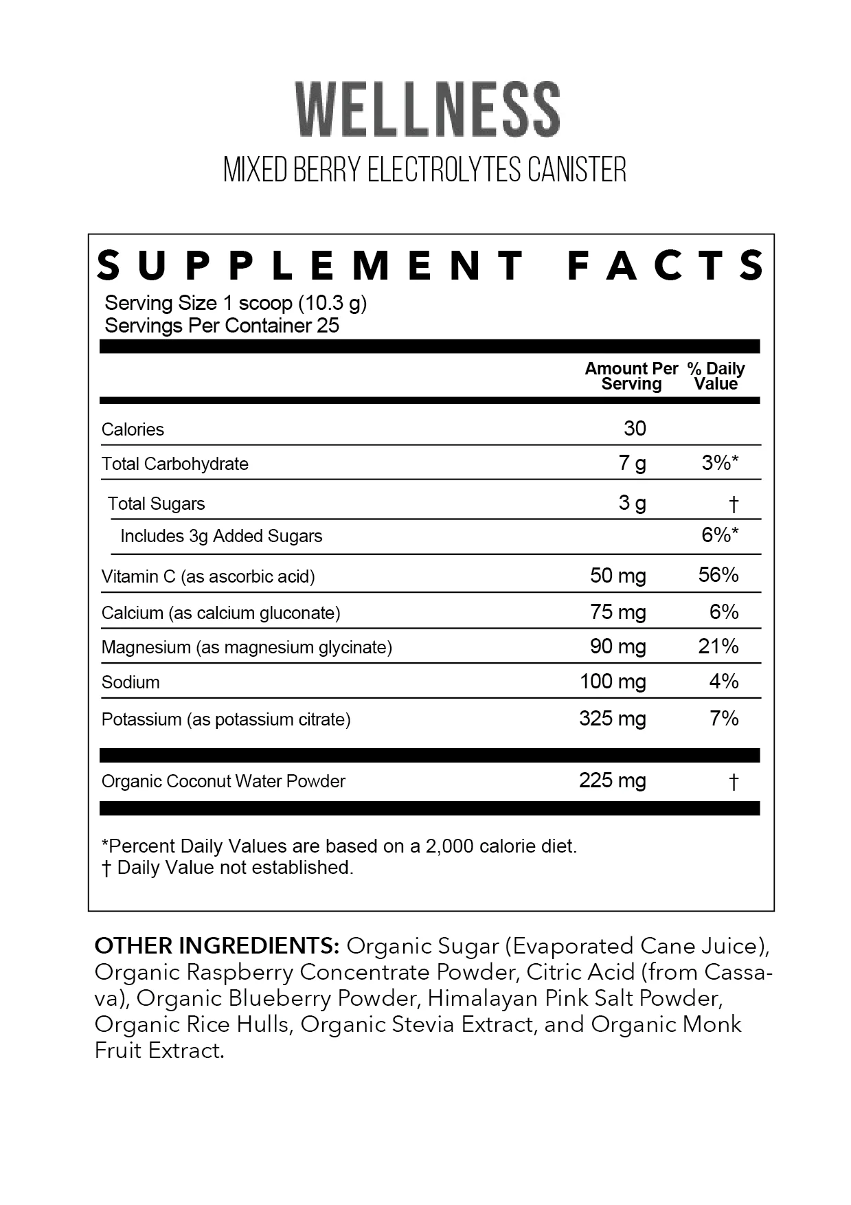 Rowe Casa Electrolytes Canister | Mixed Berry