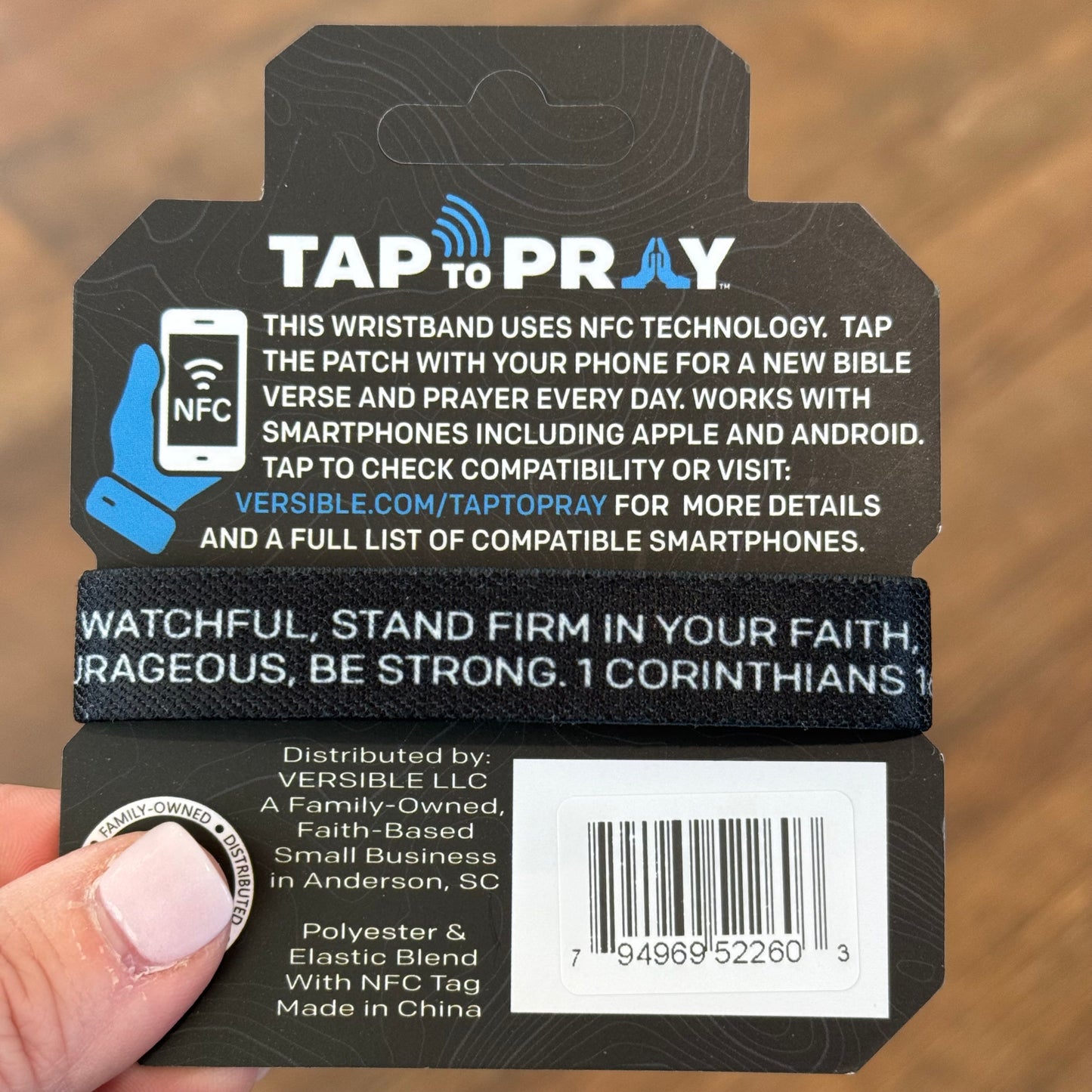 Tap To Pray Bracelet | Law Enforcement