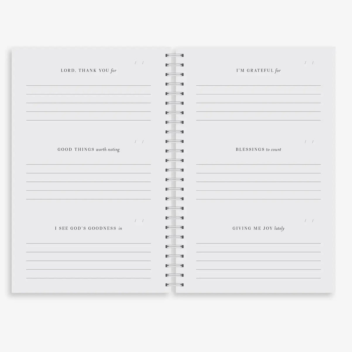 Gratitude Journal | Pink Gingham
