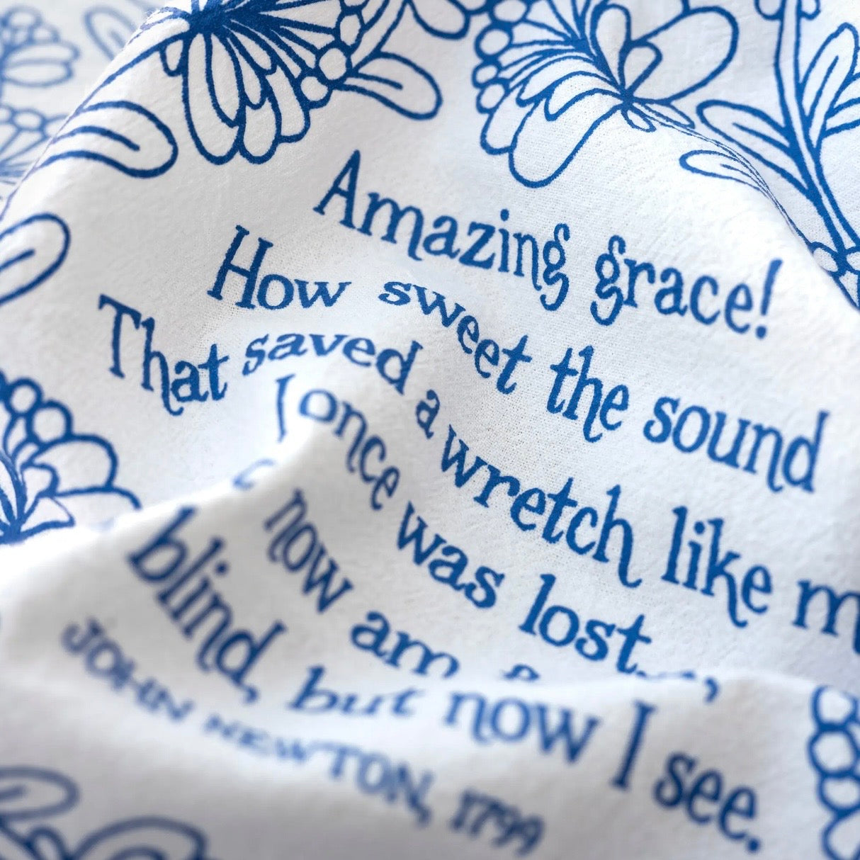 Hymn Tea Towel | Amazing Grace