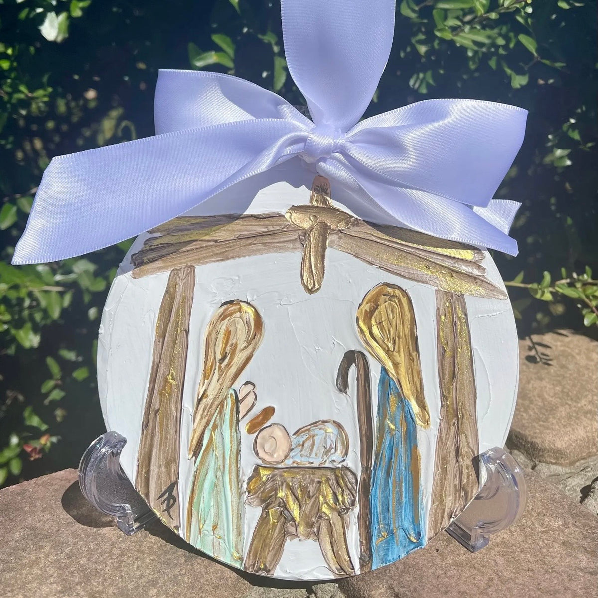 Ornament | Painted Nativity