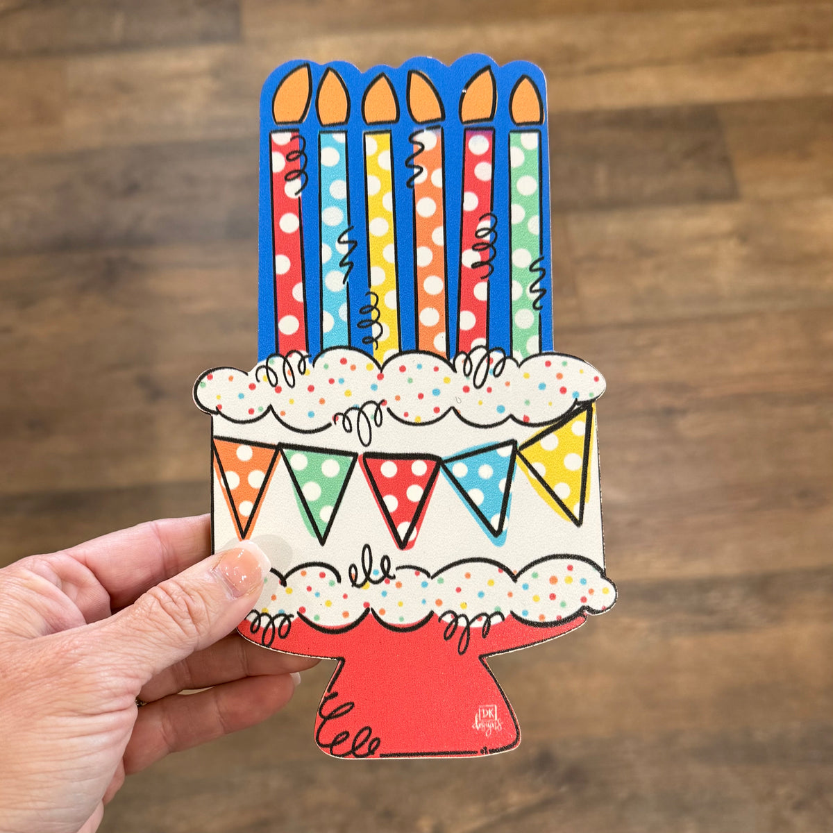 Door Hanger Mini | Birthday Cake