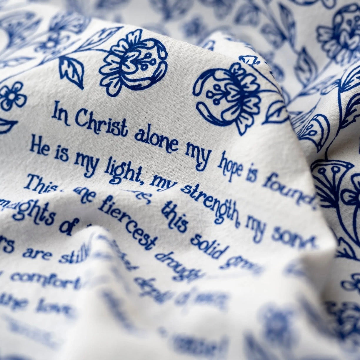 Hymn Tea Towel | In Christ Alone