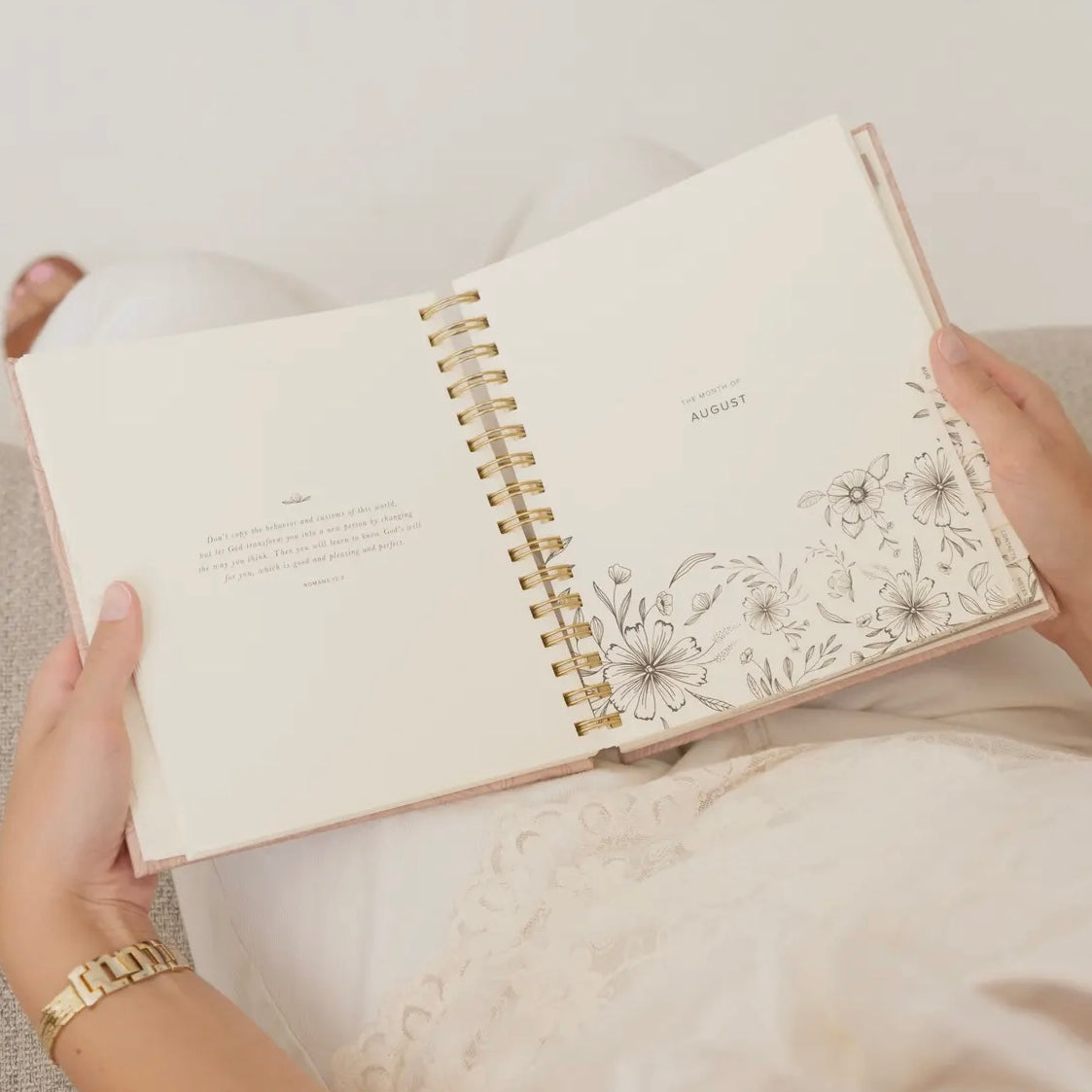 12-Month Undated Planner | Sonora Spiral