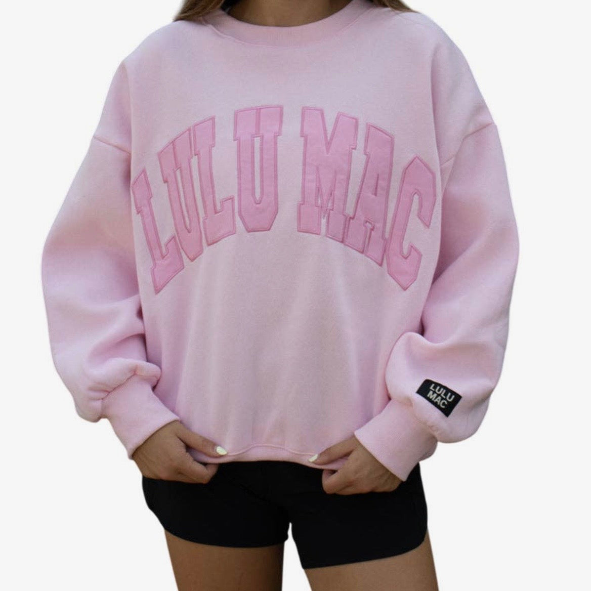 Lulu Mac Sweatshirt | Light Pink