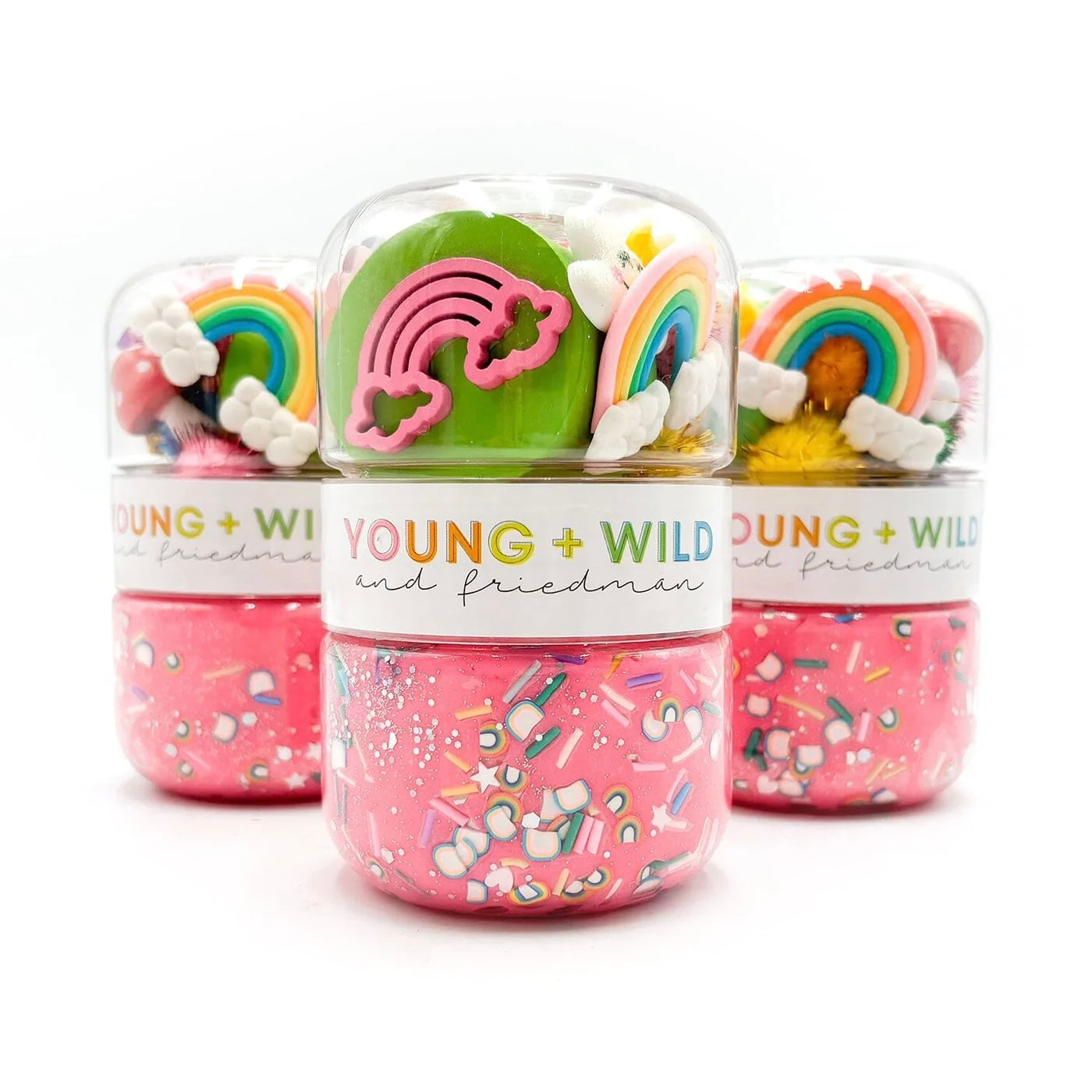 YWF Grab & Go Dough | Spring Rainbow