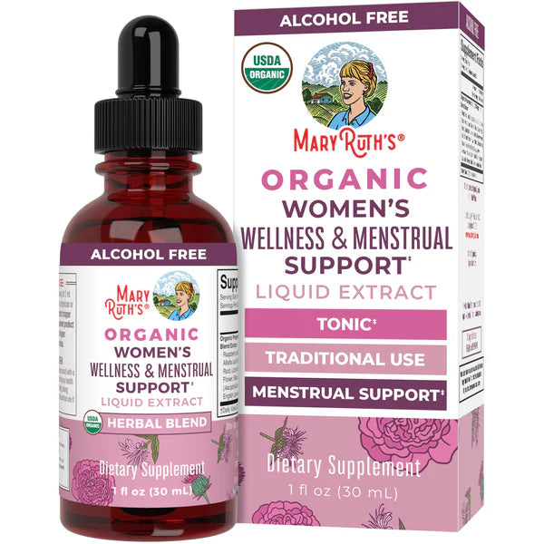 Mary Ruth’s Organic Women’s Wellness & Menstrual Support Liquid Drops