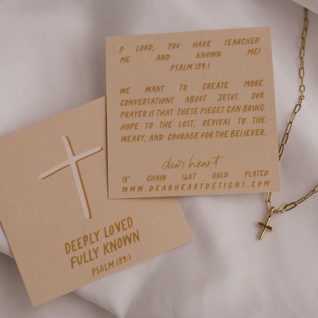 Charm Necklace | Deeply Loved Fully Known