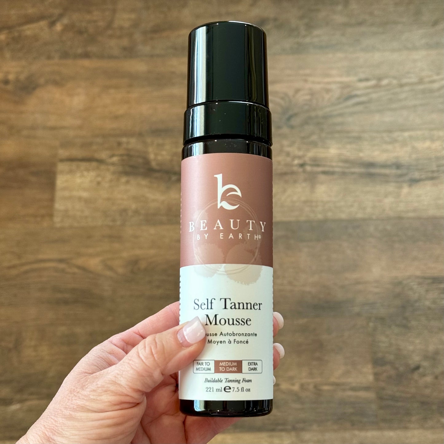 Beauty By Earth Self Tanner Mousse | Medium to Dark
