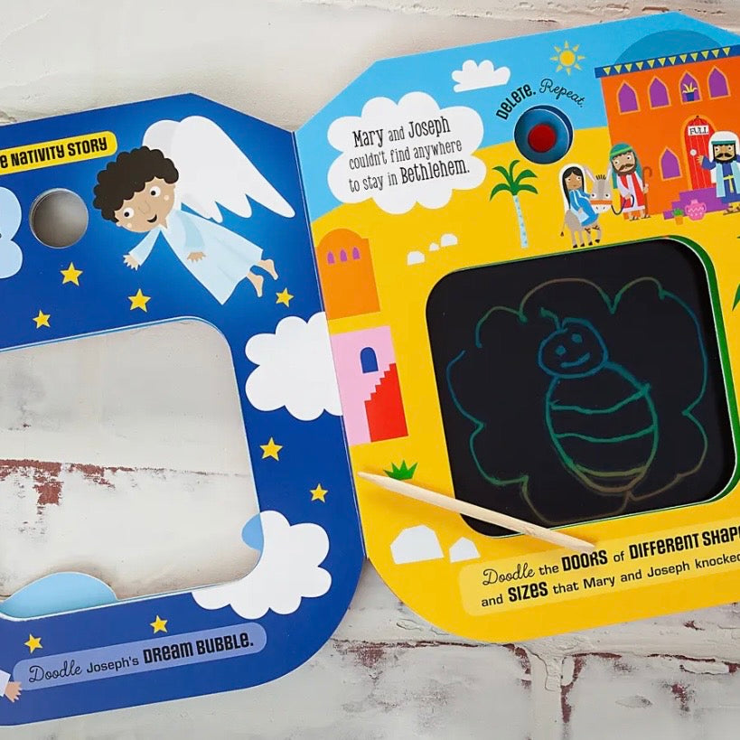 Doodle Delete Repeat: My First Bible Stories (Ages 3+)