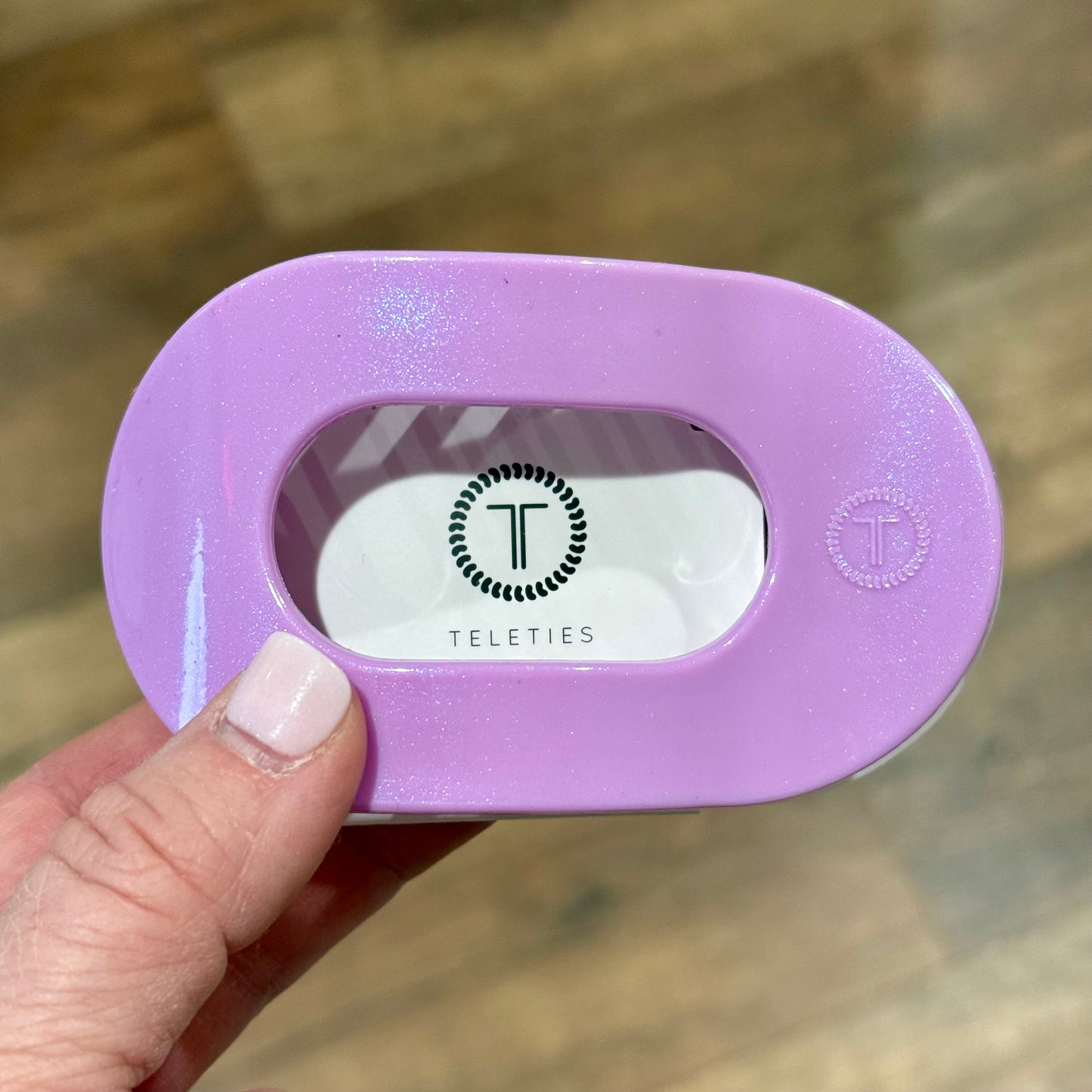 Teleties Flat Clip - Springtime Sparkle
