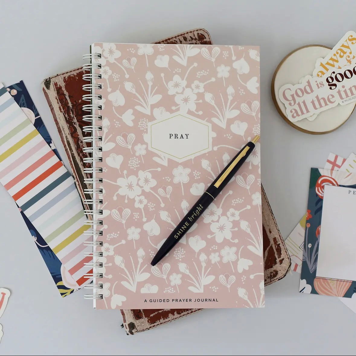 Yearly Prayer Journal | Rose Floral