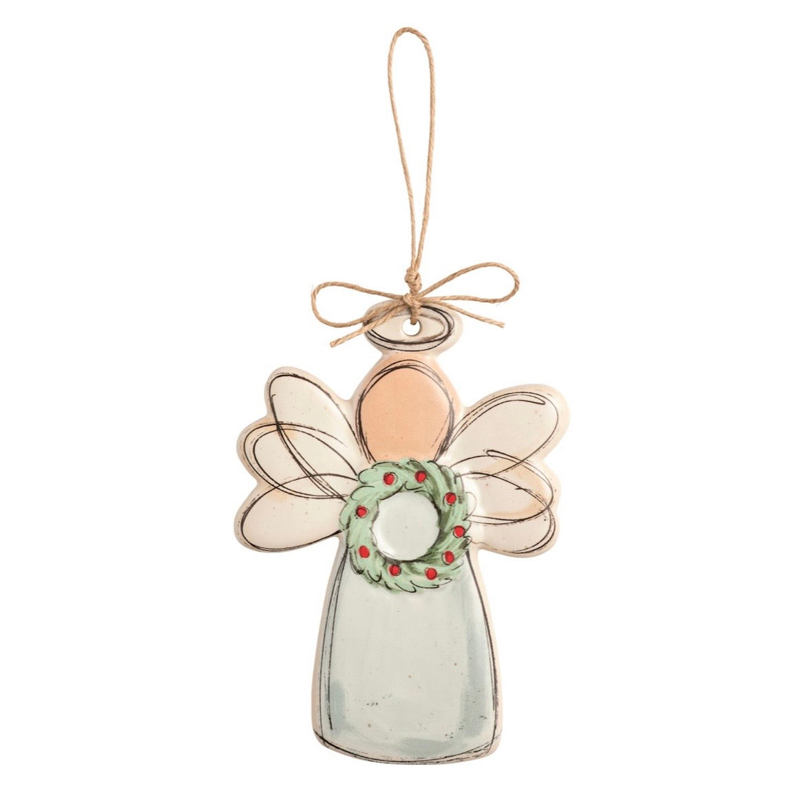 Ornament | Wreath Angel