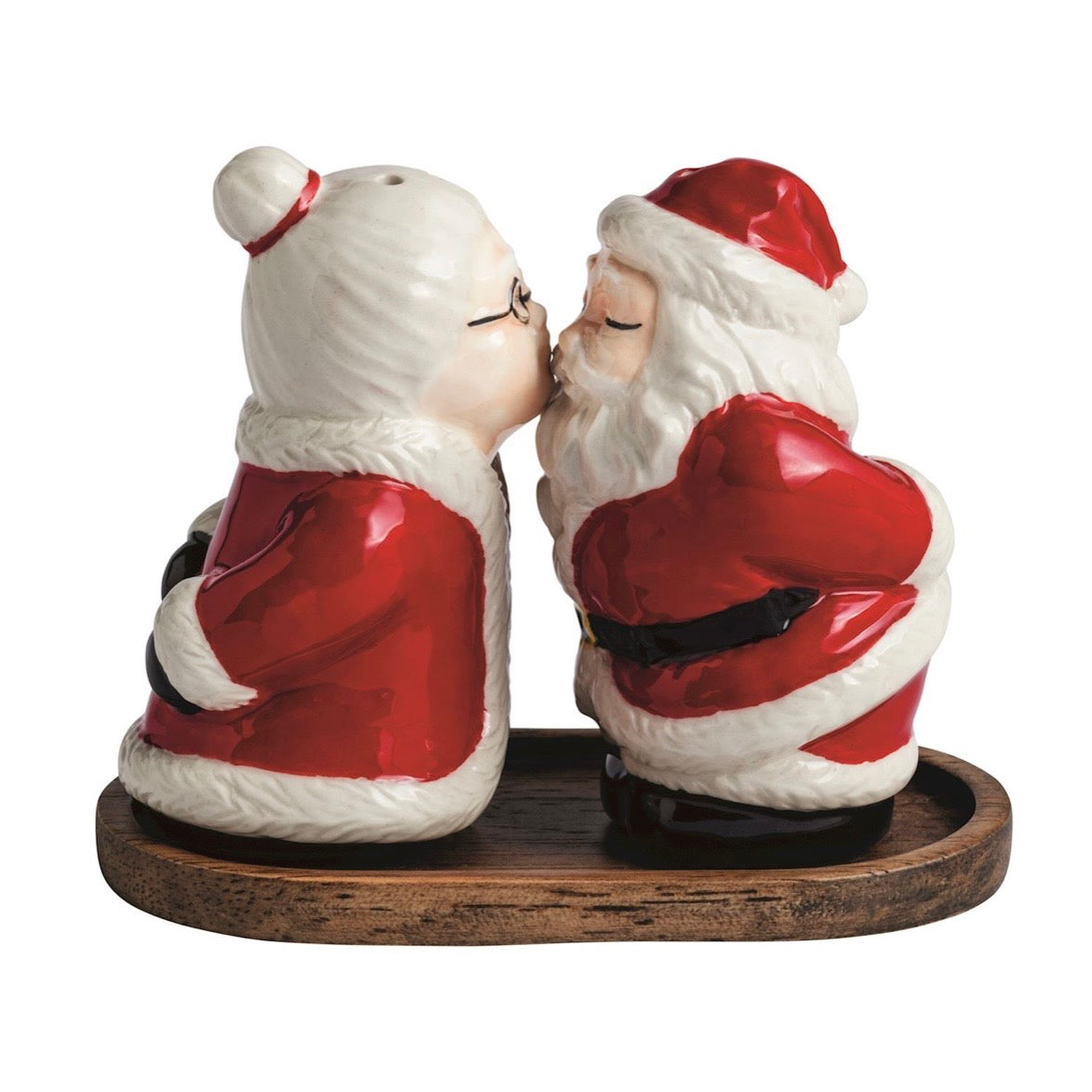 Mr. and Mrs. Claus Salt & Pepper Shakers