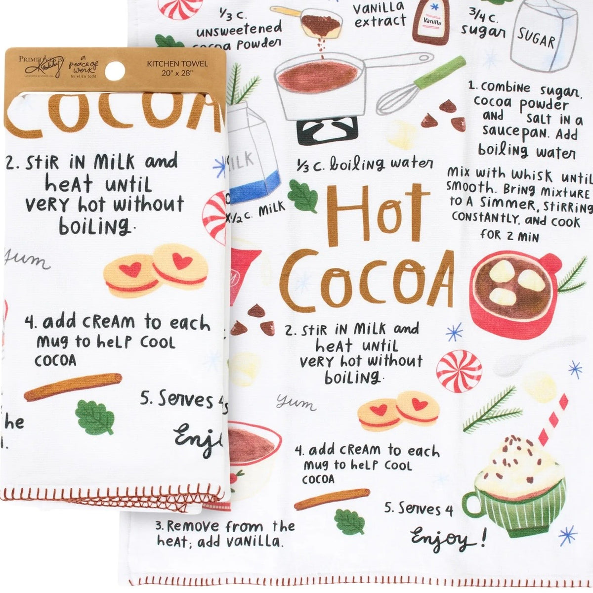 Tea Towel | Hot Cocoa