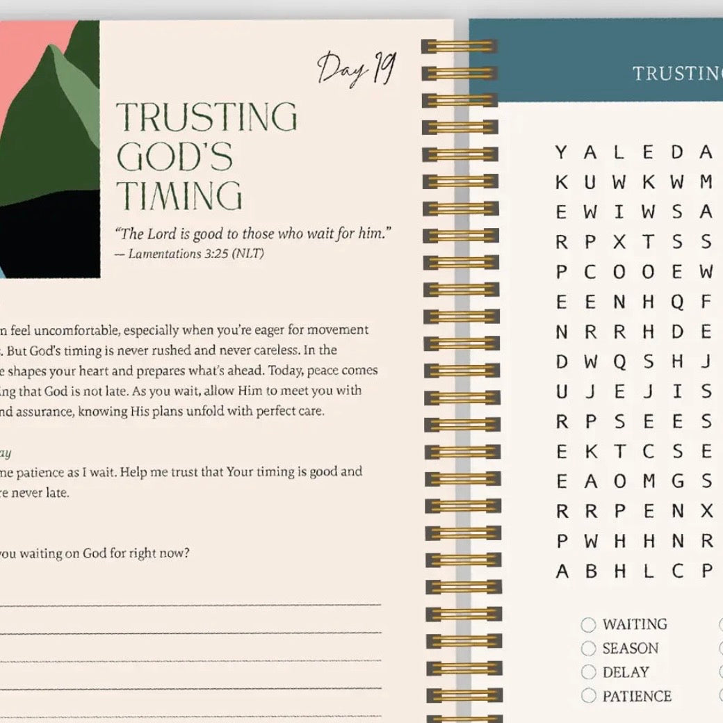 Be Still: Word Search Devotional For Peace & Rest in God