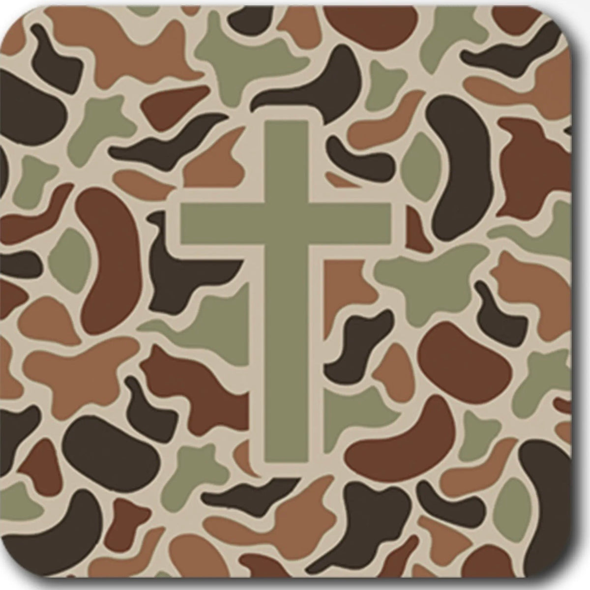 Tap To Pray Vinyl Sticker | Sage Camo