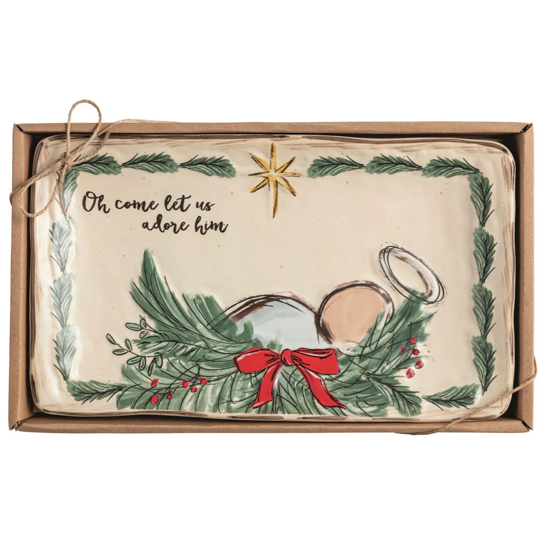 Baby Jesus Sentiment Tray