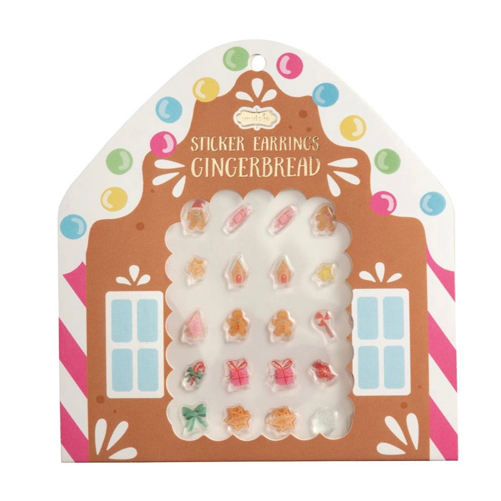 Earring Stickers | Gingerbread