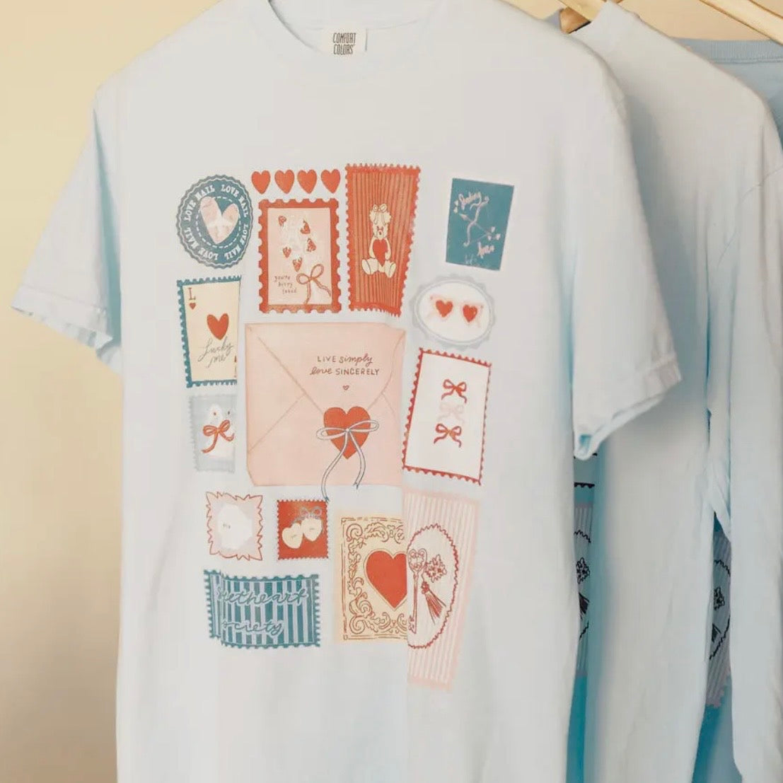 Valentine Stamp Tee