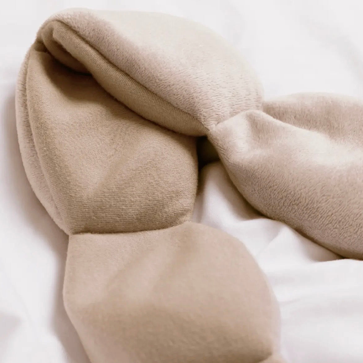 Weighted Sleep Eye Mask | Latte