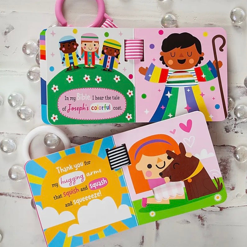 My Pretty Pink Stroller Clip On Board Book | Assorted