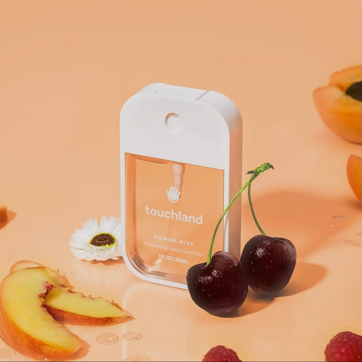 Touchland Power Mist Velvet Peach Hand Sanitizer