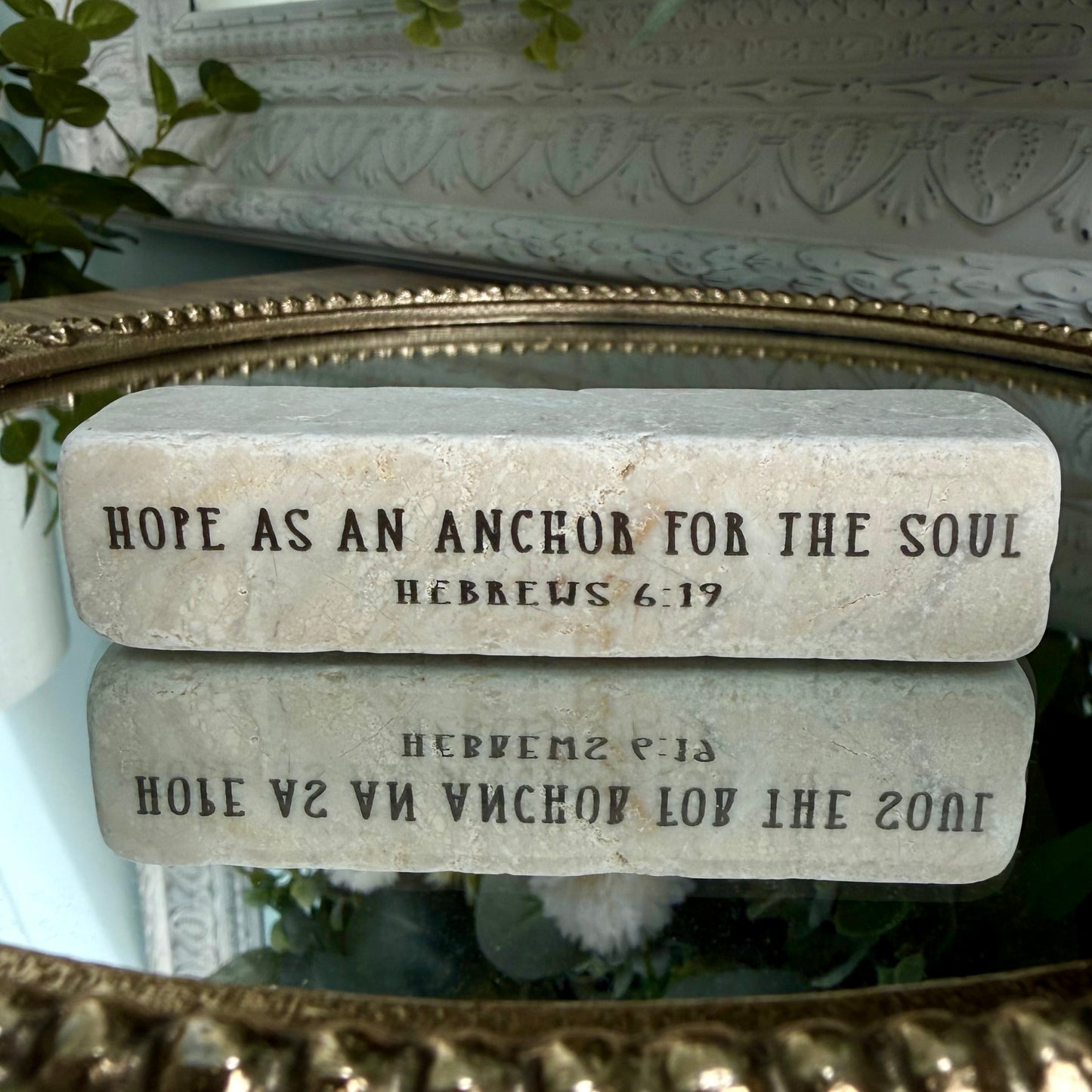 Scripture Stones | Hope Is An Anchor | Quarter